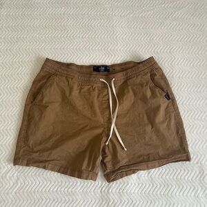 Hollister Tan Jogger Shorts XXL